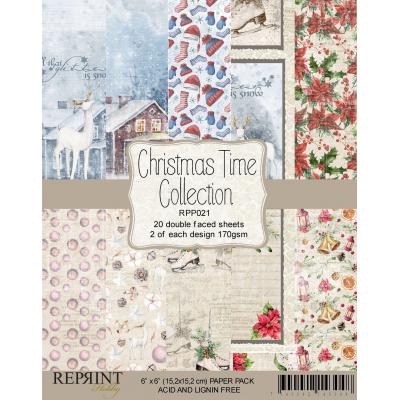 Reprint Christmas Time Designpapier - Paper Pack
